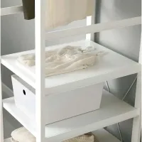 Etajeră Ikea Elvarli White / MDF photo 3