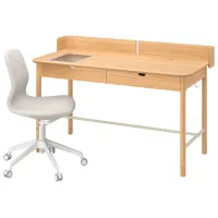 Офисный стол Ikea Ridspo/Langfjall ДСП/ Коричневый photo 7
