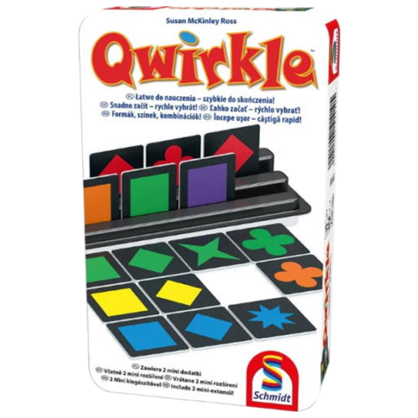 Joc de masă Schimdt Qwirkle Metal Box 6+/ Pentru petreceri photo 1