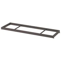 Шкаф Ikea Pax/Storklinta 100 x 37.7см x 201.2 / ДСП / Темно серый photo 4