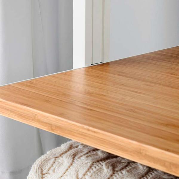 Etajeră Ikea Elvarli White-Bamboo / MDF photo 3