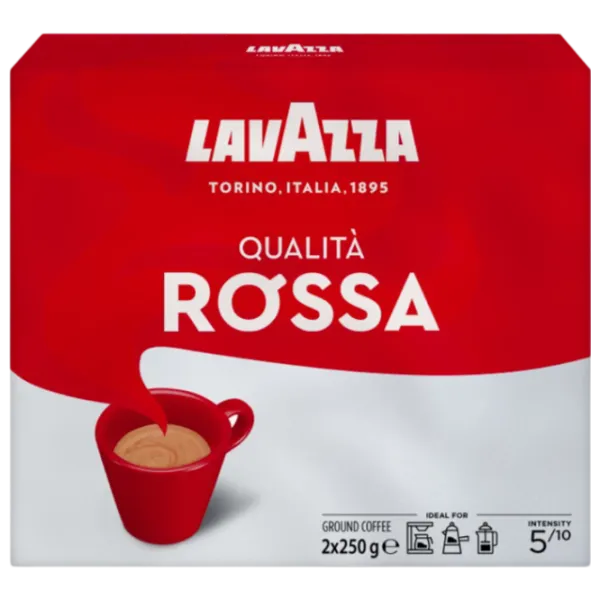 Кофе LAVAZZA Qualità Rossa Молотый / Classic / 2 x 250 г photo 1