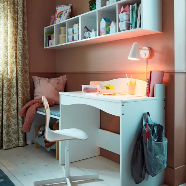 Masă de birou Ikea Smagora PAL/ White photo 4