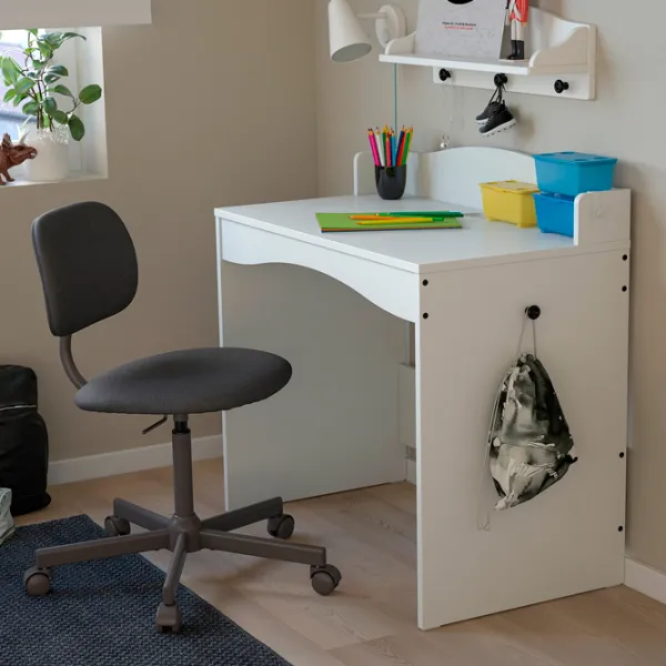 Masă de birou Ikea Smagora PAL/ White photo 5