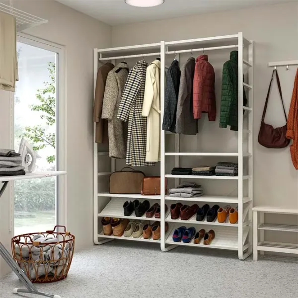 Стеллаж Ikea Elvarli Белый / МДФ photo 3 Стеллаж Ikea Elvarli Белый / МДФ photo 3