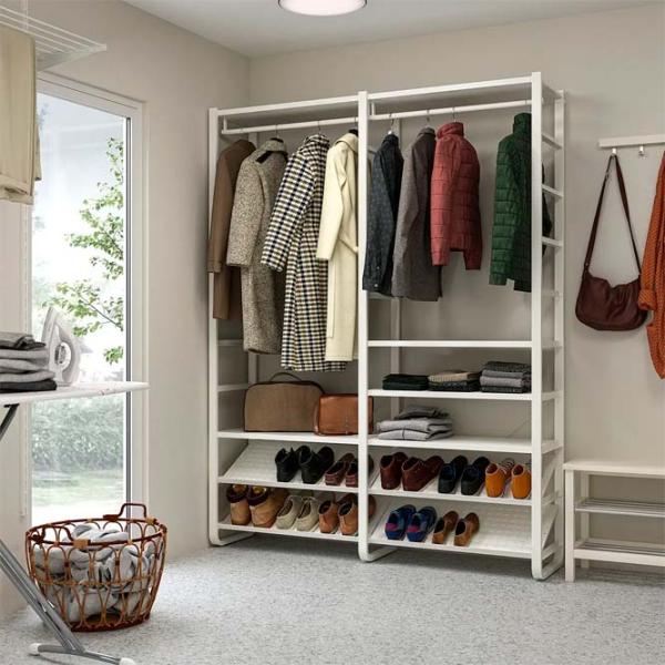 Стеллаж Ikea Elvarli Белый / МДФ photo 3 Стеллаж Ikea Elvarli Белый / МДФ photo 3
