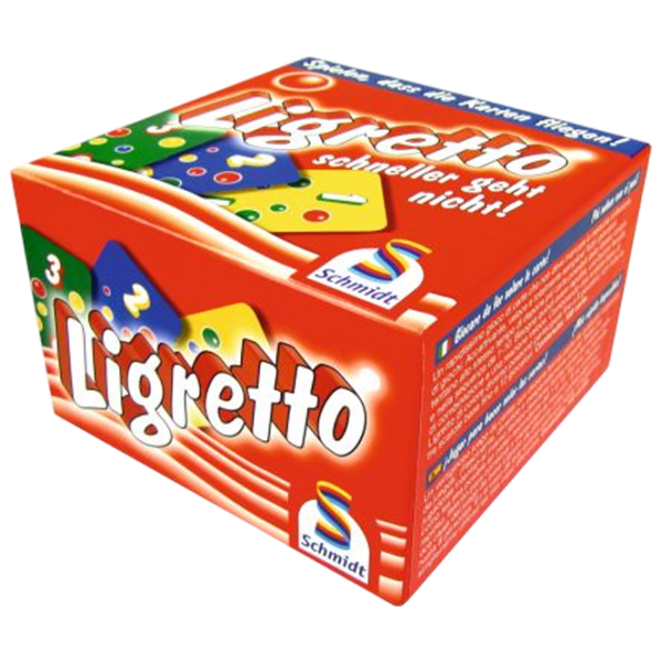 Joc de masă Schimdt Ligretto Red 8+/ Carti de joc photo 1