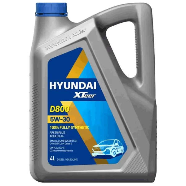 Ulei de motor Hyundai XTR D800 5W-30 5l sintetic photo 1
