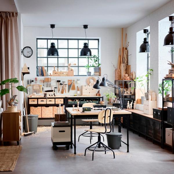 Masă de birou Ikea Kullaberg PAL/ Black photo 3