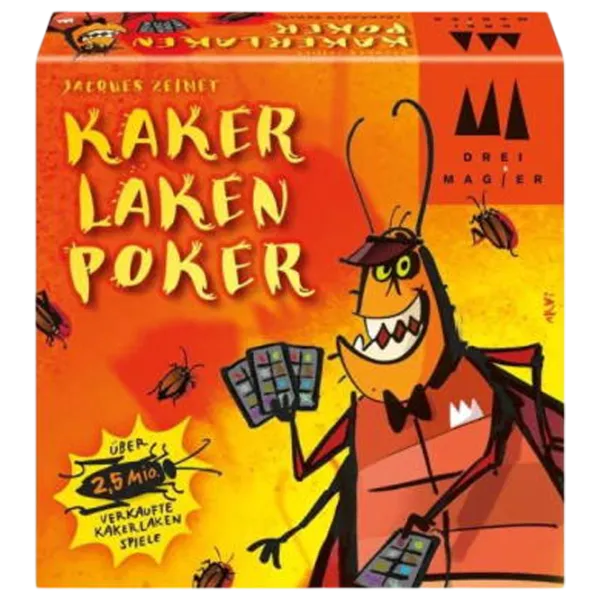 Настольная игра Drei Magier Spiele Cockroach Poker 8+/ Покер photo 1