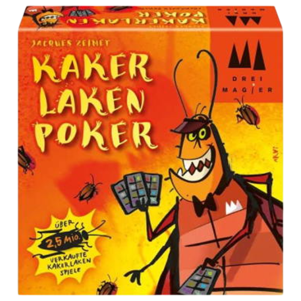 Настольная игра Drei Magier Spiele Cockroach Poker 8+/ Покер photo 1