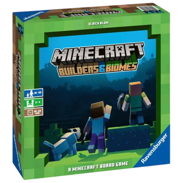 Настольная игра Ravensburger Minecraft: Builders&Biomes 10+/ Стратегия photo 1