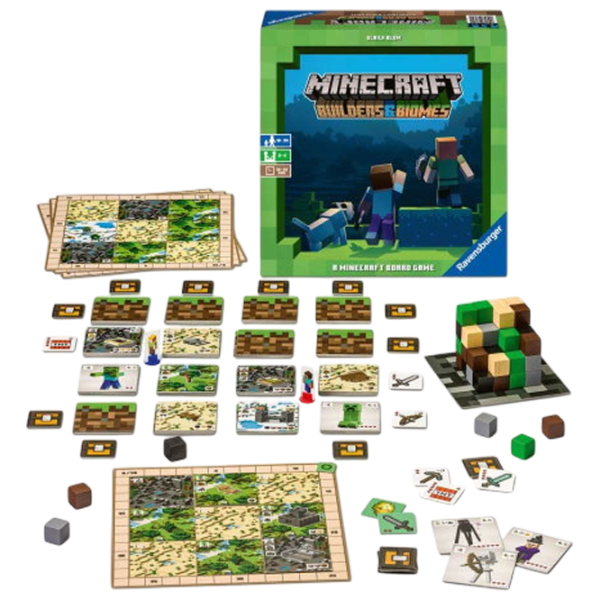 Настольная игра Ravensburger Minecraft: Builders&Biomes 10+/ Стратегия photo 2
