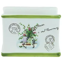 Салфетница Maestro Mr-20065-44  Керамика / Белый