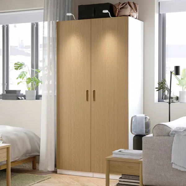 Dulap Ikea Pax/Tonstad 100 x 60 x 201.2 / DSP / Alb photo 4