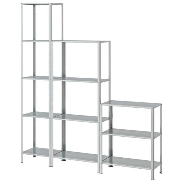 Etajeră Ikea Hyllis  Inox / Oțel inoxidabil photo 1