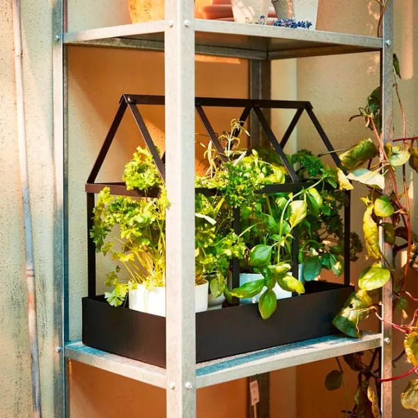 Etajeră Ikea Hyllis  Inox / Oțel inoxidabil photo 3