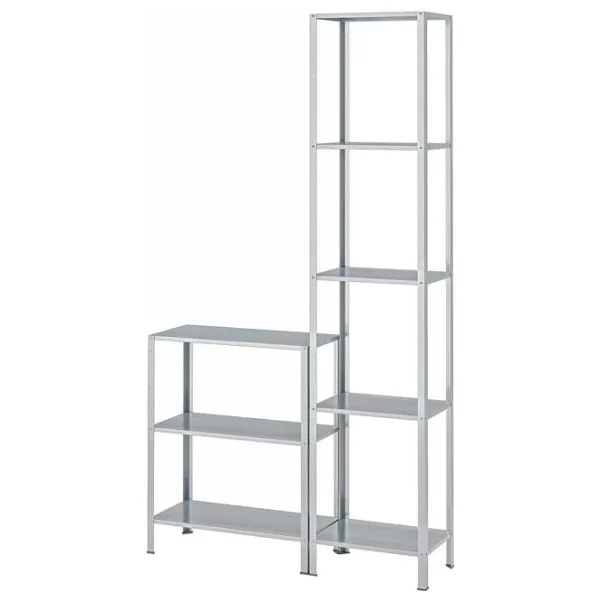 Стеллаж Ikea Hyllis  Нержавеющая сталь / Нержавеющая сталь photo 1