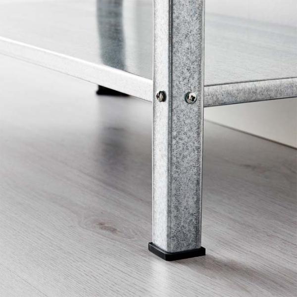 Стеллаж Ikea Hyllis  Нержавеющая сталь / Нержавеющая сталь photo 5