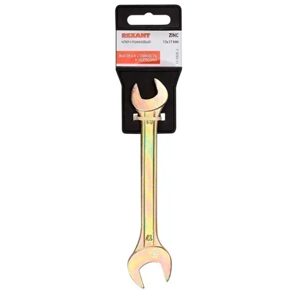Ключ Rexant 12-5828-2 Цинк photo 1 Ключ Rexant 12-5828-2 Цинк photo 1
