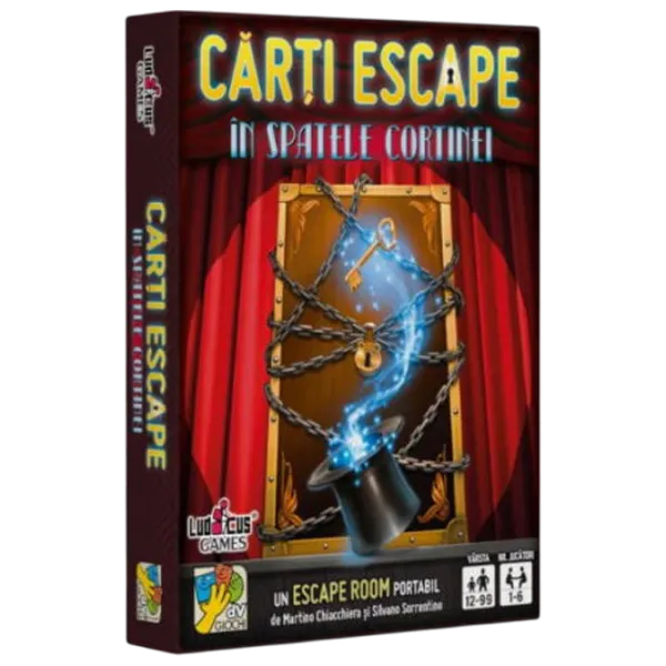 Joc de masă Ludicus Games Deckscape: Behind the Curtain 12+/ Quest photo 1 Joc de masă Ludicus Games Deckscape: Behind the Curtain 12+/ Quest photo 1