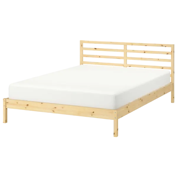 Кровать Ikea Tarva/Luroy 160 x 200 см / Массив / Дуб cонома photo 1