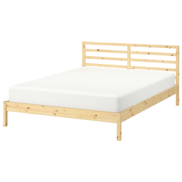 Кровать Ikea Tarva/Luroy 160 x 200 см / Массив / Дуб cонома photo 1