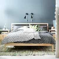 Кровать Ikea Tarva/Luroy 160 x 200 см / Массив / Дуб cонома photo 3