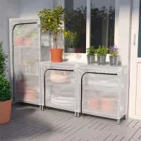 Etajeră Ikea Hyllis Inox / Oțel inoxidabil photo 3