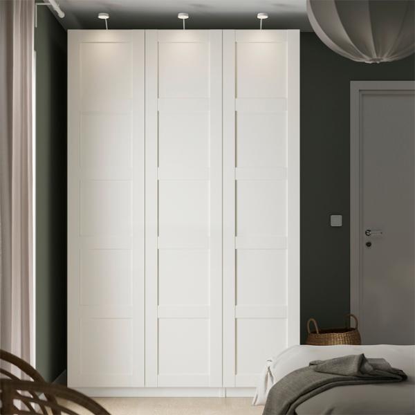 Dulap Ikea Pax/Bergsbo 150 x 60 x 236.4 / DSP / Alb photo 4