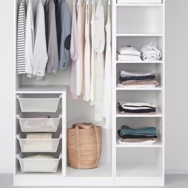 Dulap Ikea Pax/Bergsbo 150 x 60 x 236.4 / DSP / Alb photo 5