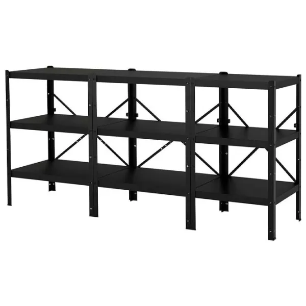 Etajeră Ikea Bror  Black / Metal photo 1