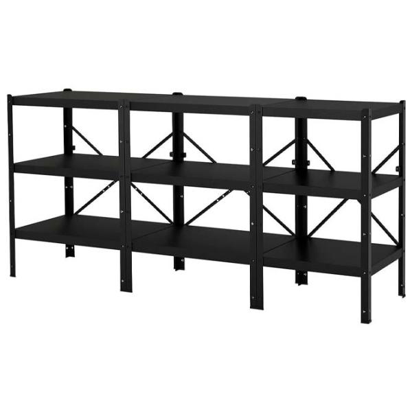 Etajeră Ikea Bror  Black / Metal photo 1