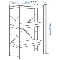 Etajeră Ikea Bror Black / Metal photo 5