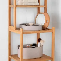 Стеллаж Ikea Ragrund 163 x 33 x 28см cm / Бамбук / Light Brown photo 3