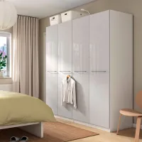 Dulap Ikea Pax/Fardal 200 x 60 x 201.2 / DSP / Alb photo 3