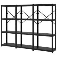 Etajeră Ikea Bror  Black / Metal