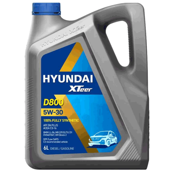 Ulei de motor Hyundai XTR D800 5W-30 6l sintetic photo 1