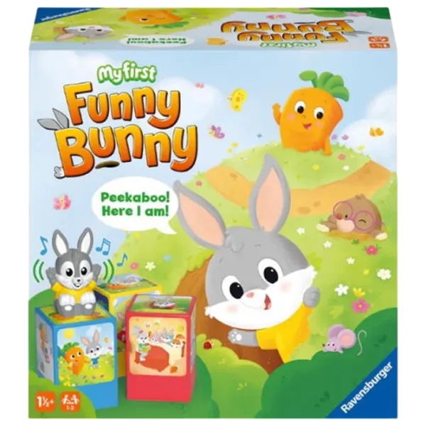 Настольная игра Ravensburger My first Funny Bunny 2+/ На скорость и реакцию photo 1