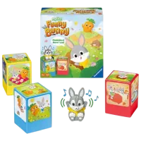 Joc de masă Ravensburger My first Funny Bunny 2+/ Pentru viteză și reacție photo 3