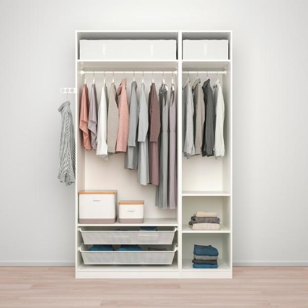 Dulap Ikea Pax/Aheim 150 x 60 x 236.4 / DSP / Alb photo 2 Dulap Ikea Pax/Aheim 150 x 60 x 236.4 / DSP / Alb photo 2