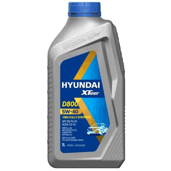 Ulei de motor Hyundai XTR D800 5W-40 1l sintetic photo 1