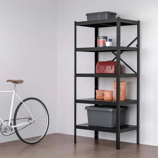 Etajeră Ikea Bror  Black / Metal photo 2 Etajeră Ikea Bror  Black / Metal photo 2