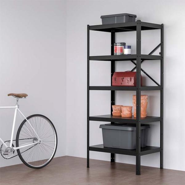 Etajeră Ikea Bror  Black / Metal photo 2 Etajeră Ikea Bror  Black / Metal photo 2