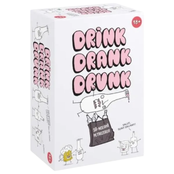 Joc de masă Ludicus Games Drink Drank Drunk 18+/ Pentru petreceri photo 1 Joc de masă Ludicus Games Drink Drank Drunk 18+/ Pentru petreceri photo 1
