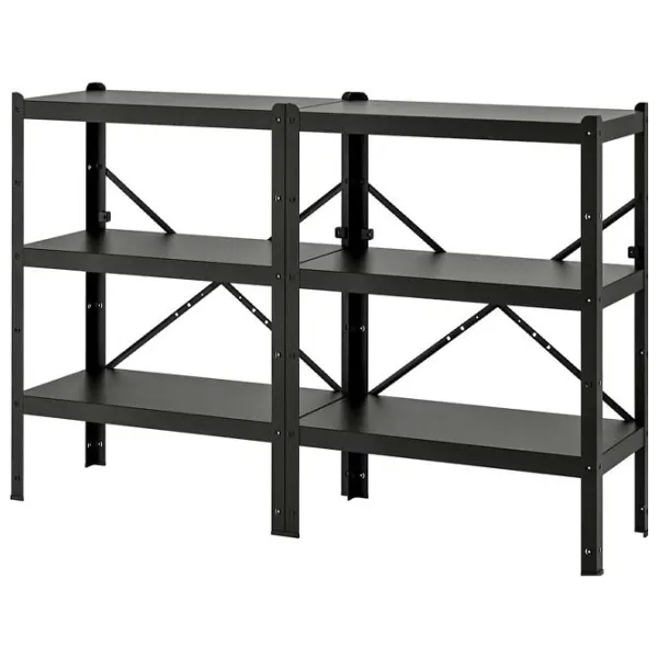 Etajeră Ikea Bror  Black / Metal photo 1