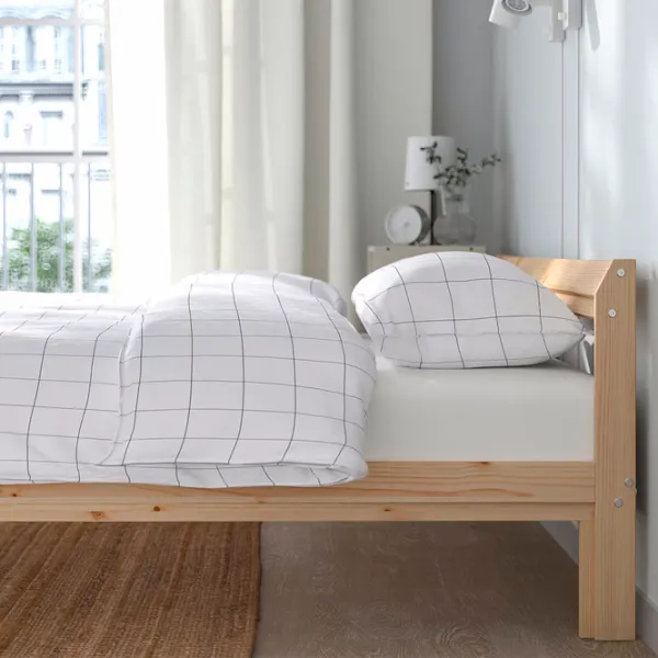 Кровать Ikea Neiden Luroy 140 x 200 см / Шпон / Сонома photo 7