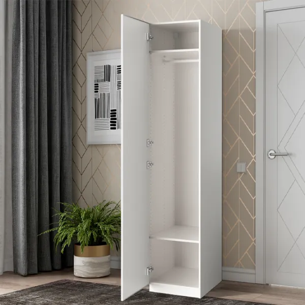Шкаф Ikea Pax/Aheim 50 x 60см x 236.4 / ДСП / Белый photo 2