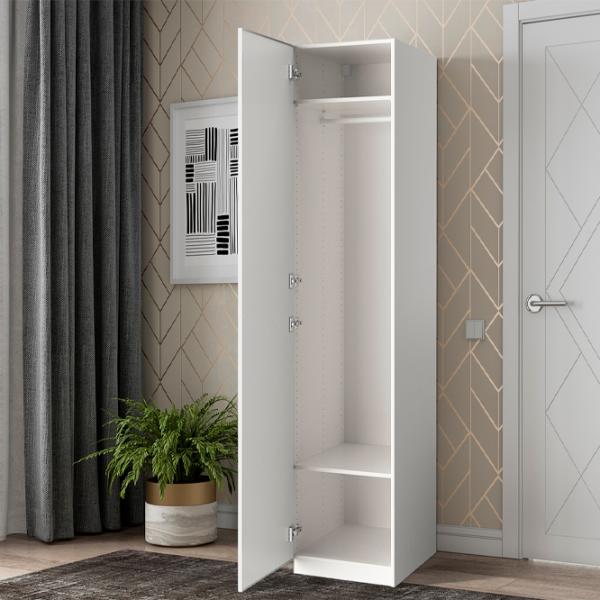 Шкаф Ikea Pax/Aheim 50 x 60см x 236.4 / ДСП / Белый photo 2