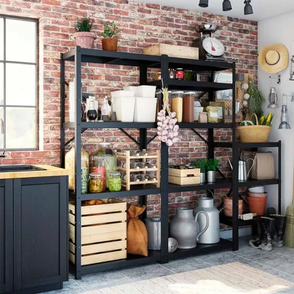 Стеллаж Ikea Bror  Черный / Металл photo 3 Стеллаж Ikea Bror  Черный / Металл photo 3